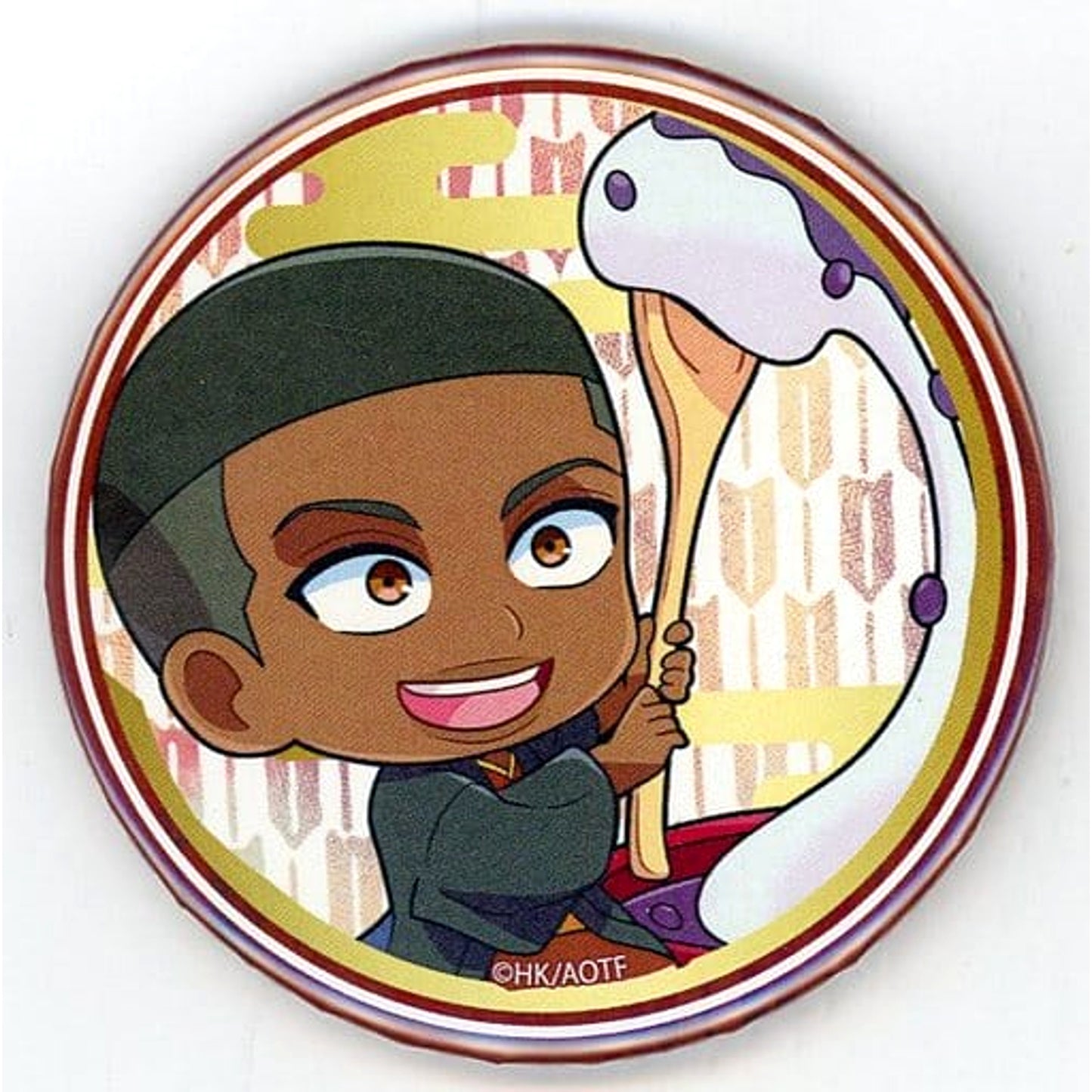 Onyankopon Attack on Titan Button B Graph Art Cafe Limited [USED]