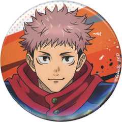 Jujutsu Kaisen Yuji Itadori Newly Drawn Chair Series Character Badge Collection Buttons [USED]
