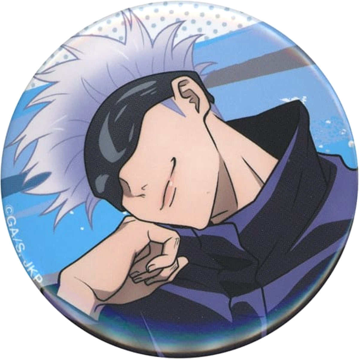 Jujutsu Kaisen Satoru Gojo Newly Drawn Chair Series Character Badge Collection Buttons [USED]