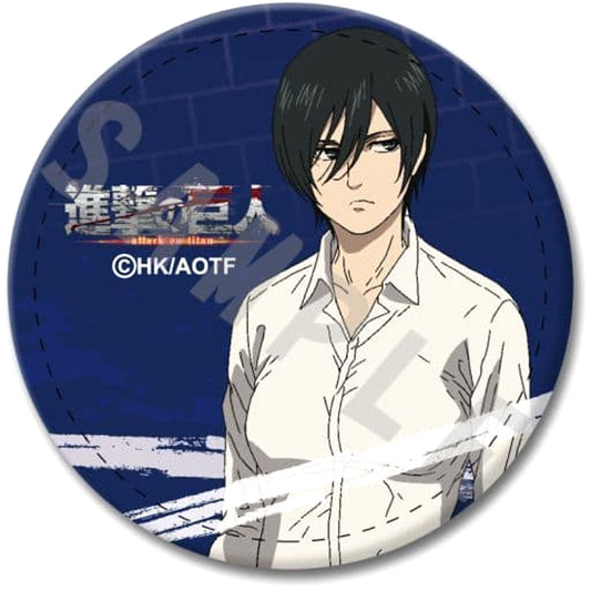Attack on Titan The Final Season Mikasa Ackerman C Leather Badge Buttons [USED]