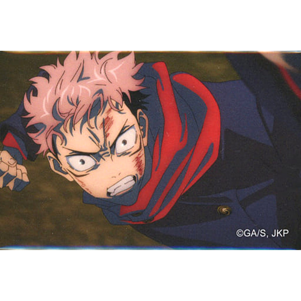 Jujutsu Kaisen Yuji Itadori Scene Trading Square Can Badge Vol.2 Buttons [USED]