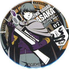 World Trigger Tooru Narasaka Dodeka Can Badge Ablaze Buttons [USED]