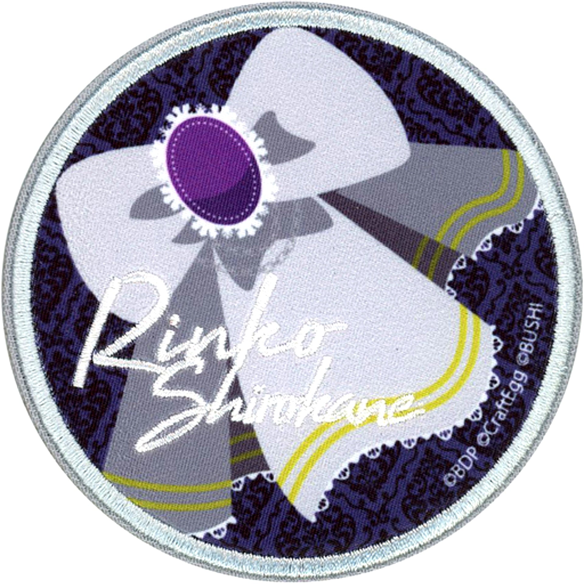 Rinko Shirokane BanG Dream! Episode of Roselia II: Song I am. Patch Badge Movie Goods [USED]
