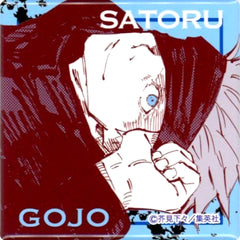 Jujutsu Kaisen Satoru Gojo Square Can Badge Jump Shop Limited Original Variety Bag 2021 Bundled Bonus Buttons [USED]