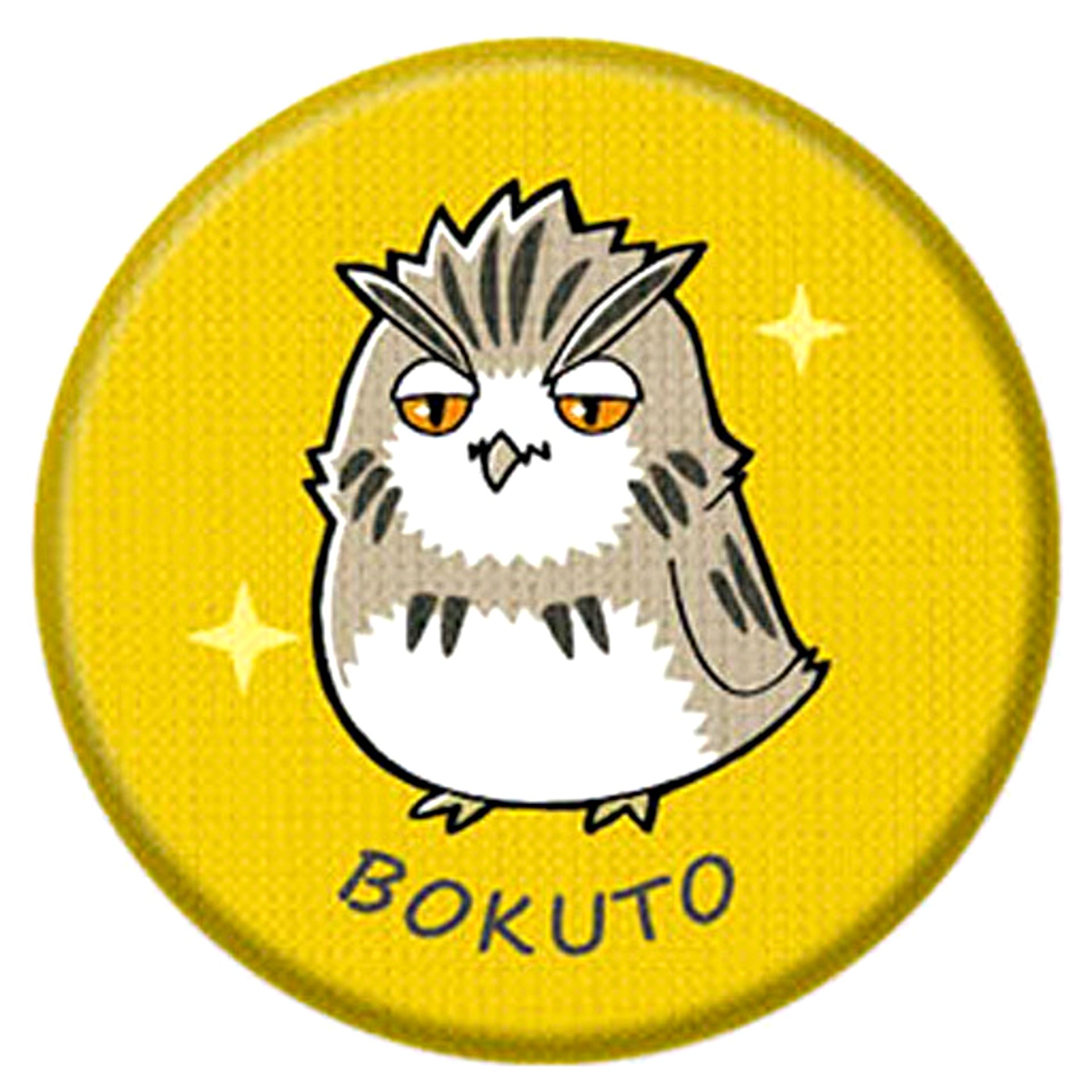 Kotaro Bokuto Haikyu!! TO THE TOP Embroidery Button [USED]