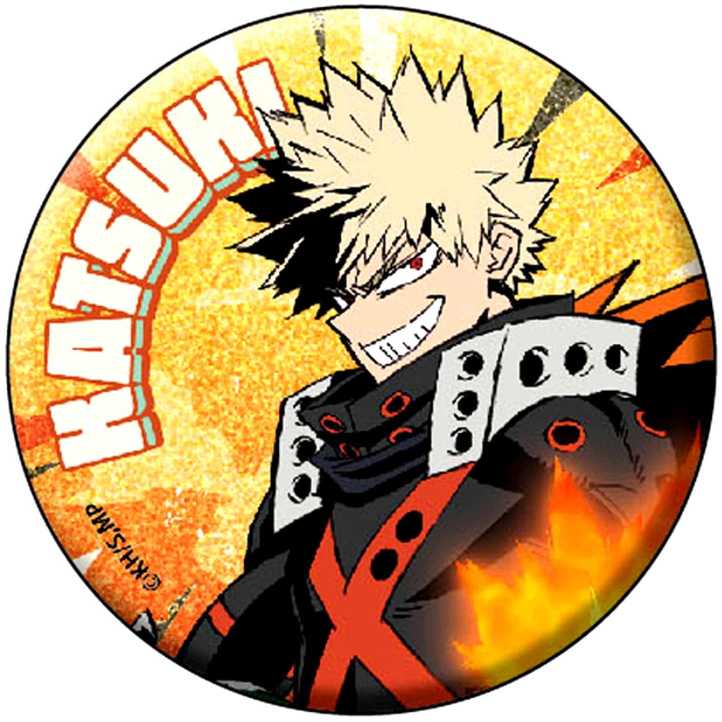Katsuki Bakugo Glitter My Hero Academia Button Collection [USED]