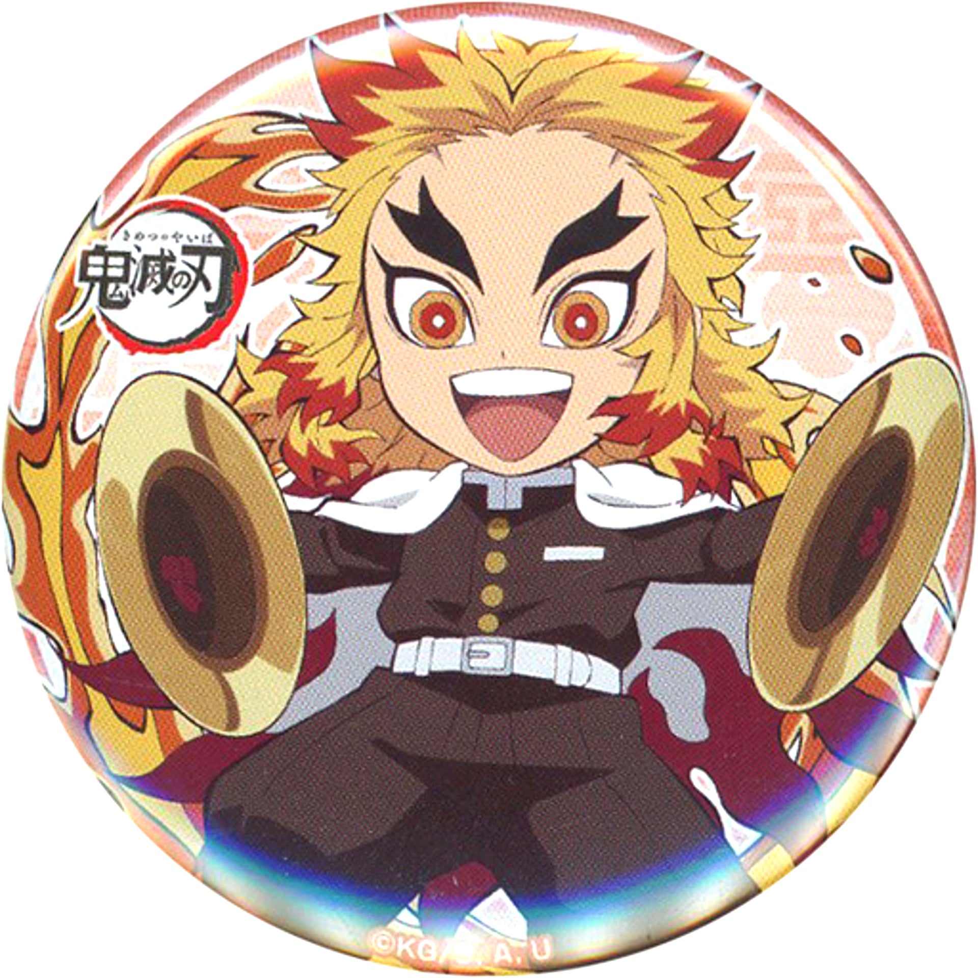 Kyojuro Rengoku Normal Demon Slayer x ufotable cafe Button Chinese Instrument China Ltd [USED]