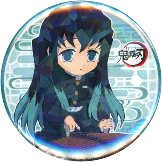 Muichiro Tokito Demon Slayer: Kimetsu no Yaiba ufotable Cafe Hologram Chinese Instrument Button China Limited [USED]