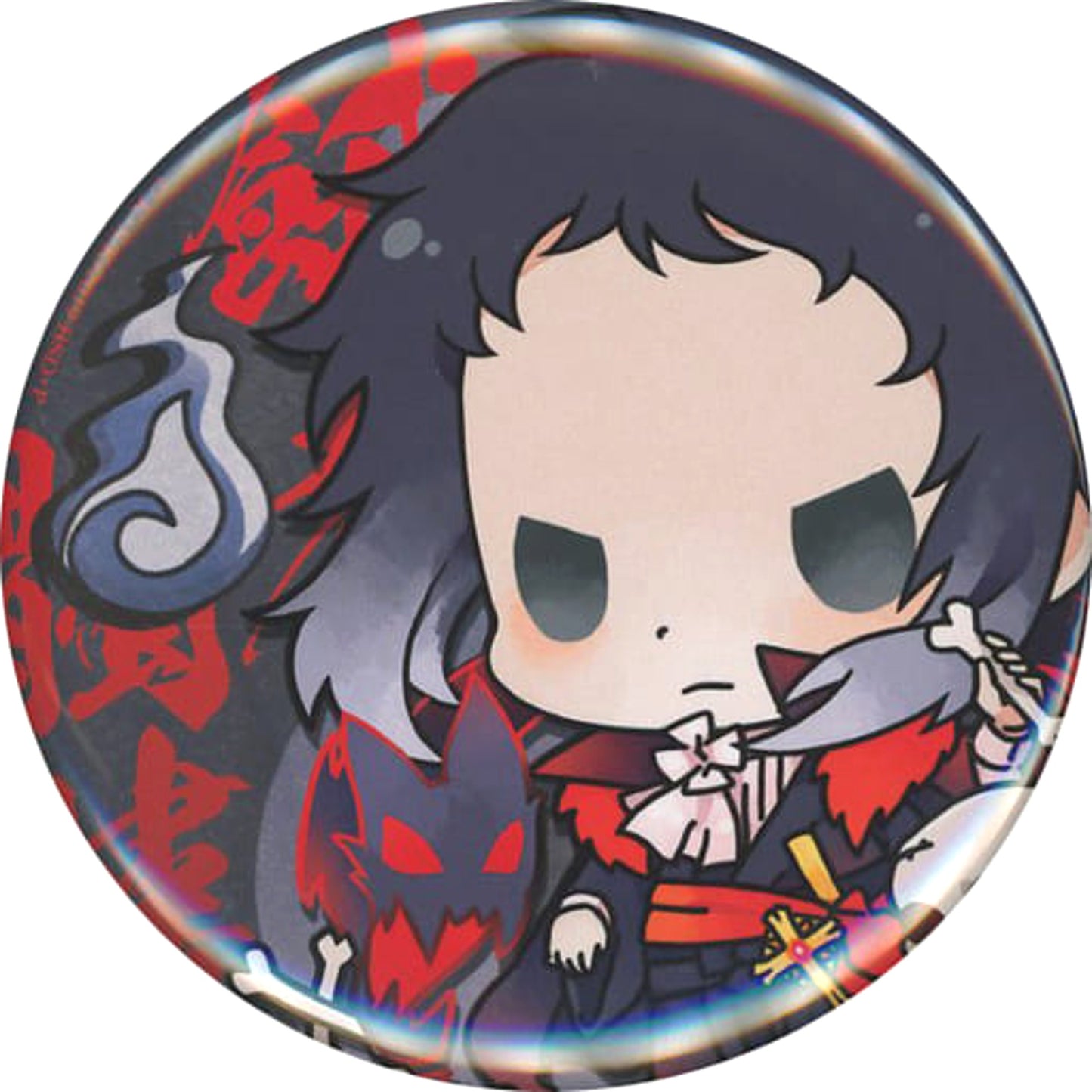 Bungo Stray Dogs Ryunosuke Akutagawa Hyakki Yako Emaki Secret Can Badge Buttons [USED]