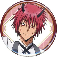 That Time I Got Reincarnated as a Slime Benimaru Natural Proportions Default Style Can Badge Princess Cafe Limited Buttons [USED]