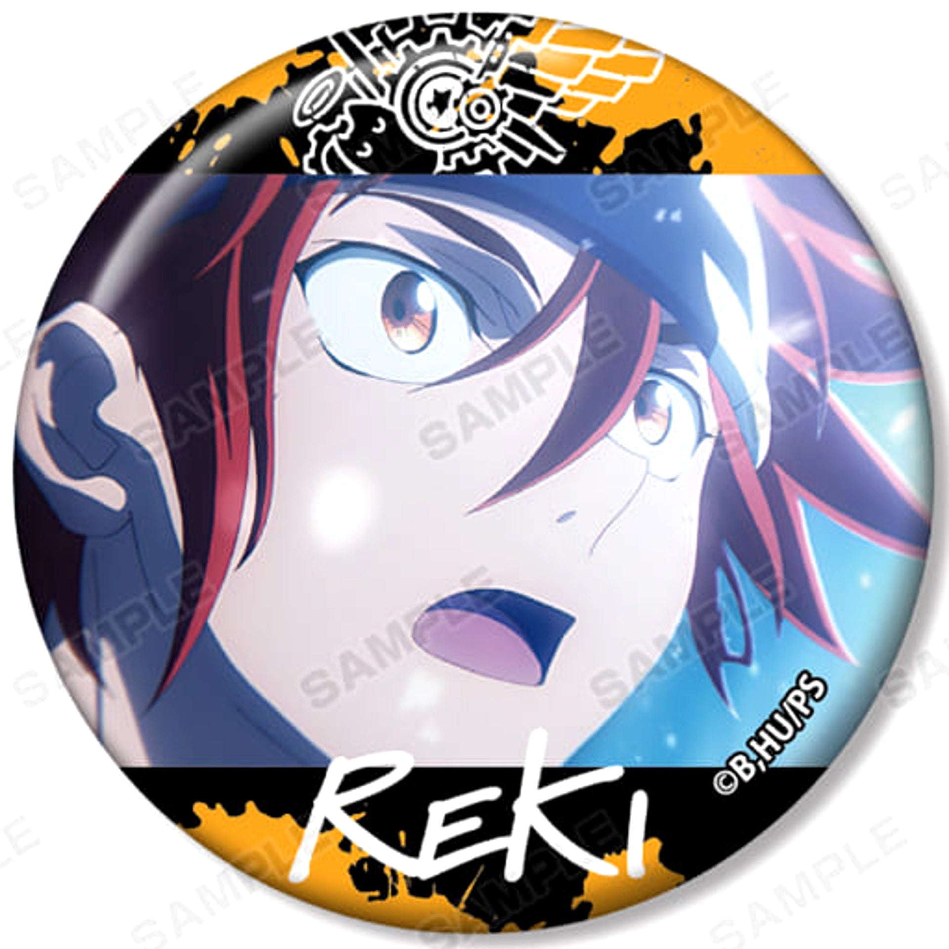 SK8 the Infinity Reki B Reki Kyan Reki & Langa Trading Can Badge Buttons [USED]