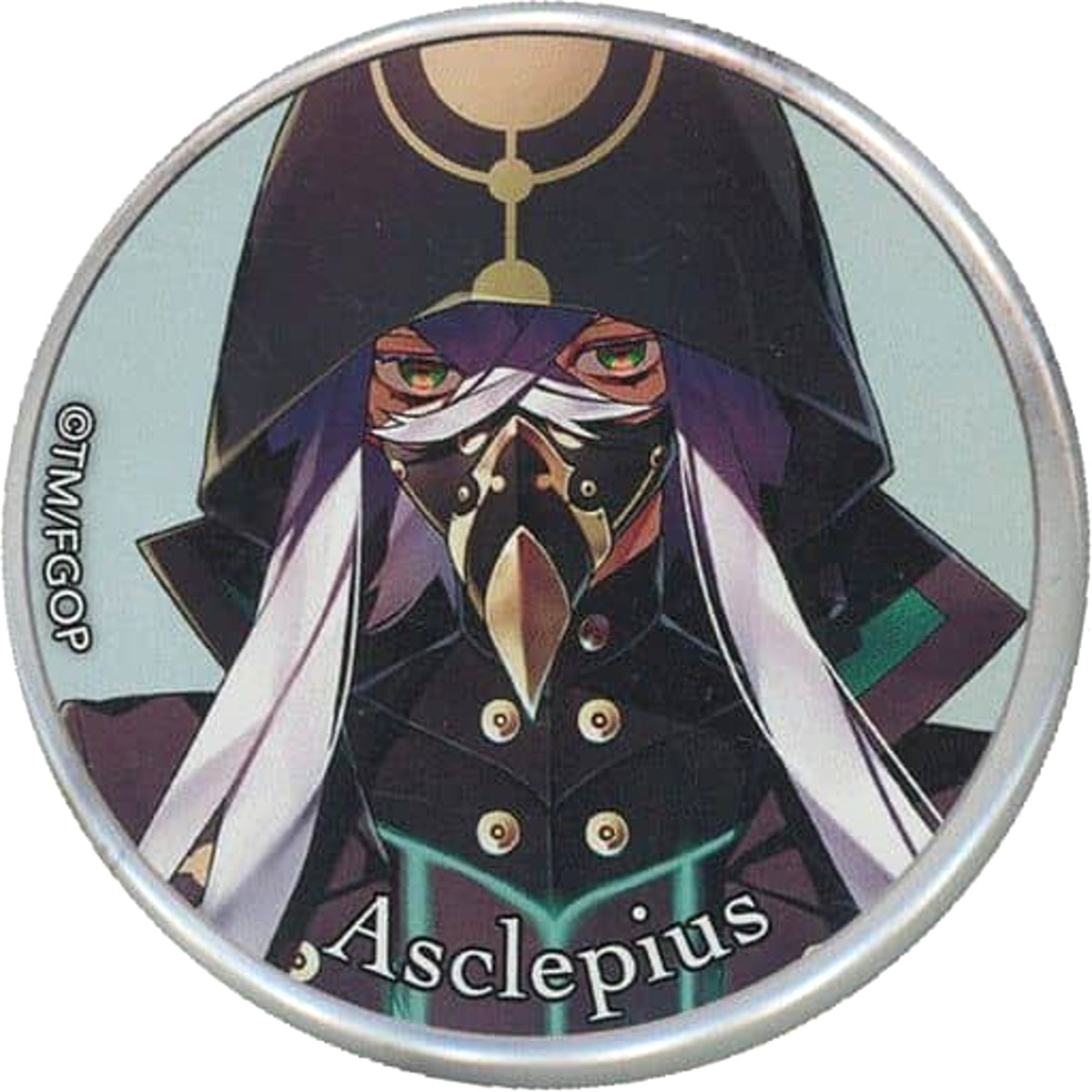 Fate/Grand Order Caster/Asclepius Spirit Origin Summon Can Badge Vol.8 Buttons [USED]