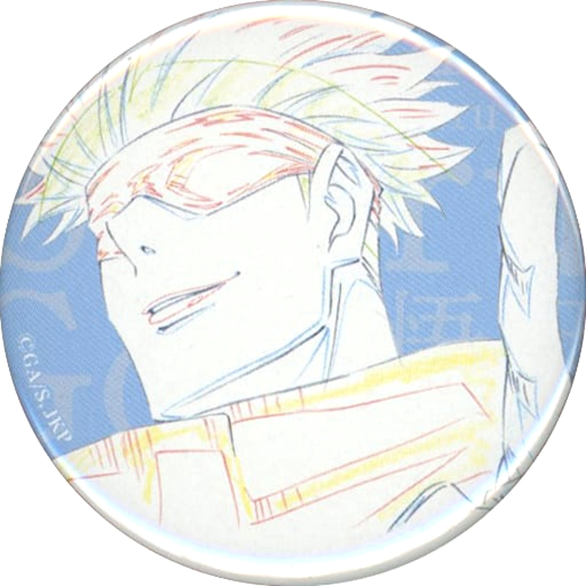 Jujutsu Kaisen Satoru Gojo Original Picture Can Badge Collection Part 2 Mappa Show Case Limited Buttons [USED]