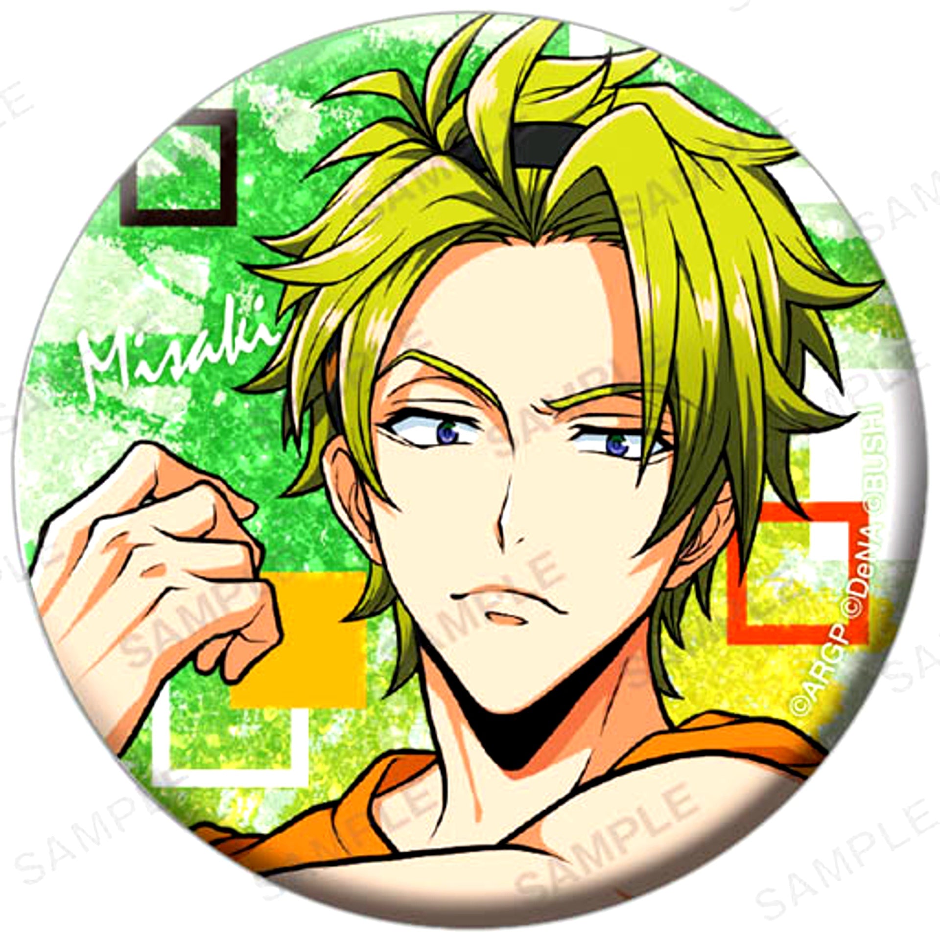 Misaki Goto ARGONAVIS from BanG Dream AAside Trading Hologram Button Practice Ver. Vol.2 [USED]