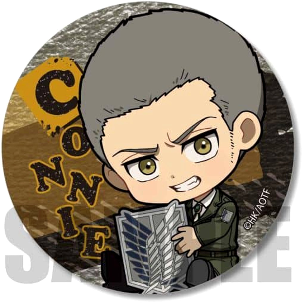 Connie Springer Attack on Titan Gyugyutto Random Button [USED]