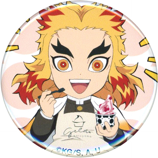 Kyojuro Rengoku Demon Slayer: Kimetsu no Yaiba Button Maruyama Gelato [USED]
