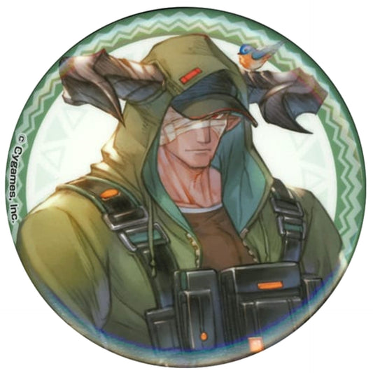 Granblue Fantasy Vaseraga Trading Can Badge Yorozuya Siero Marui Pop-up Shop 2021 Summer Exclusive Buttons [USED]