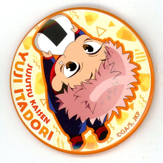 Yuji Itadori Jujutsu Kaisen Kapurikko Kyu Vic Capsule Character Button Collection [USED]