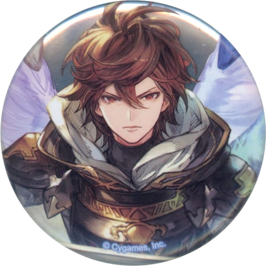 Granblue Fantasy Sandalphon 01 Original Version Character Badge Collection Why is The Sky Blue Buttons [USED]