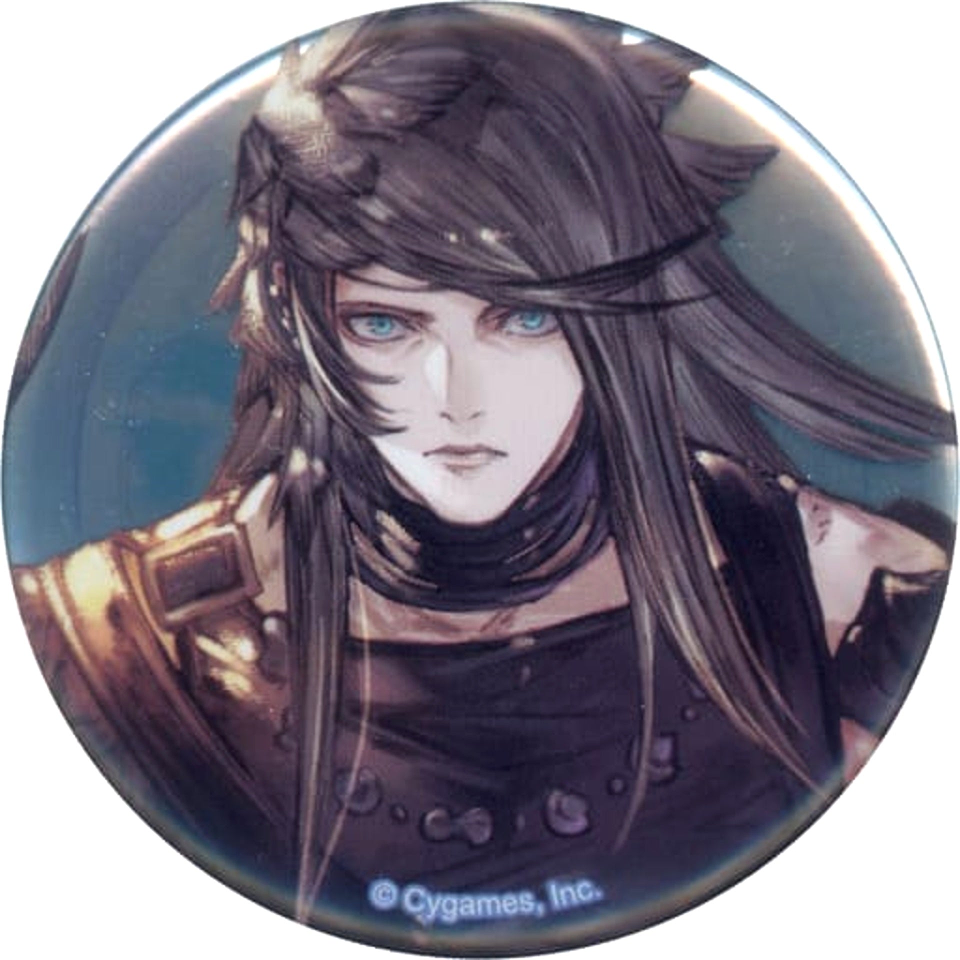 Granblue Fantasy Sariel 7 Original Version Character Badge Collection Why is The Sky Blue Buttons [USED]