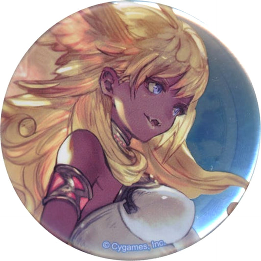 Granblue Fantasy Halluel 08 Original Version Character Badge Collection Why is The Sky Blue Buttons [USED]