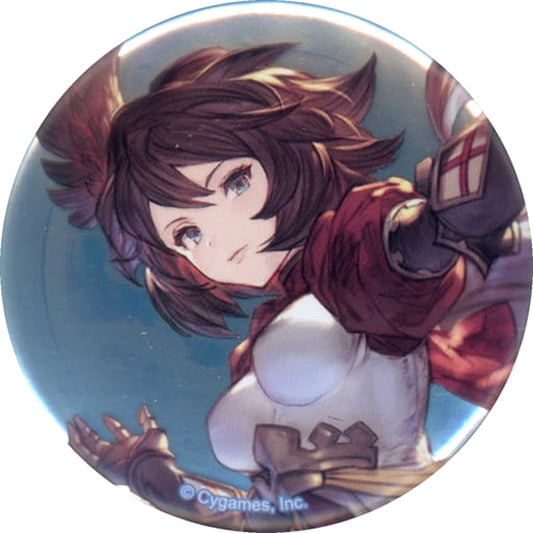 Granblue Fantasy Israfel 11 Original Version Character Badge Collection Why is The Sky Blue Buttons [USED]
