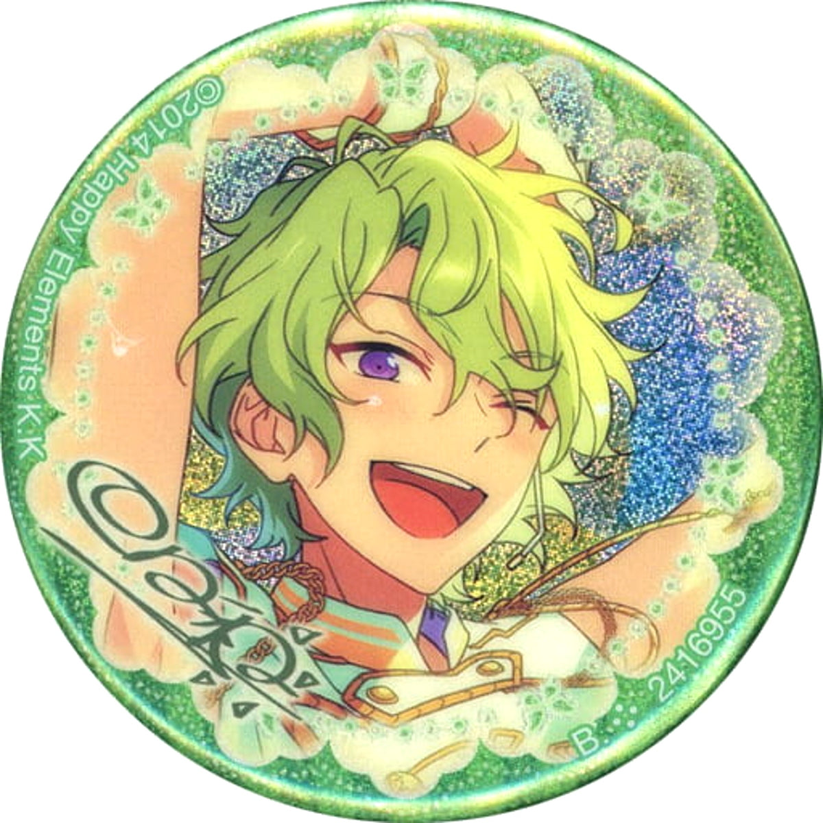 Ensemble Stars! Hiyori Tomoe Capsule Can Badge Collection Vol.4 Buttons [USED]