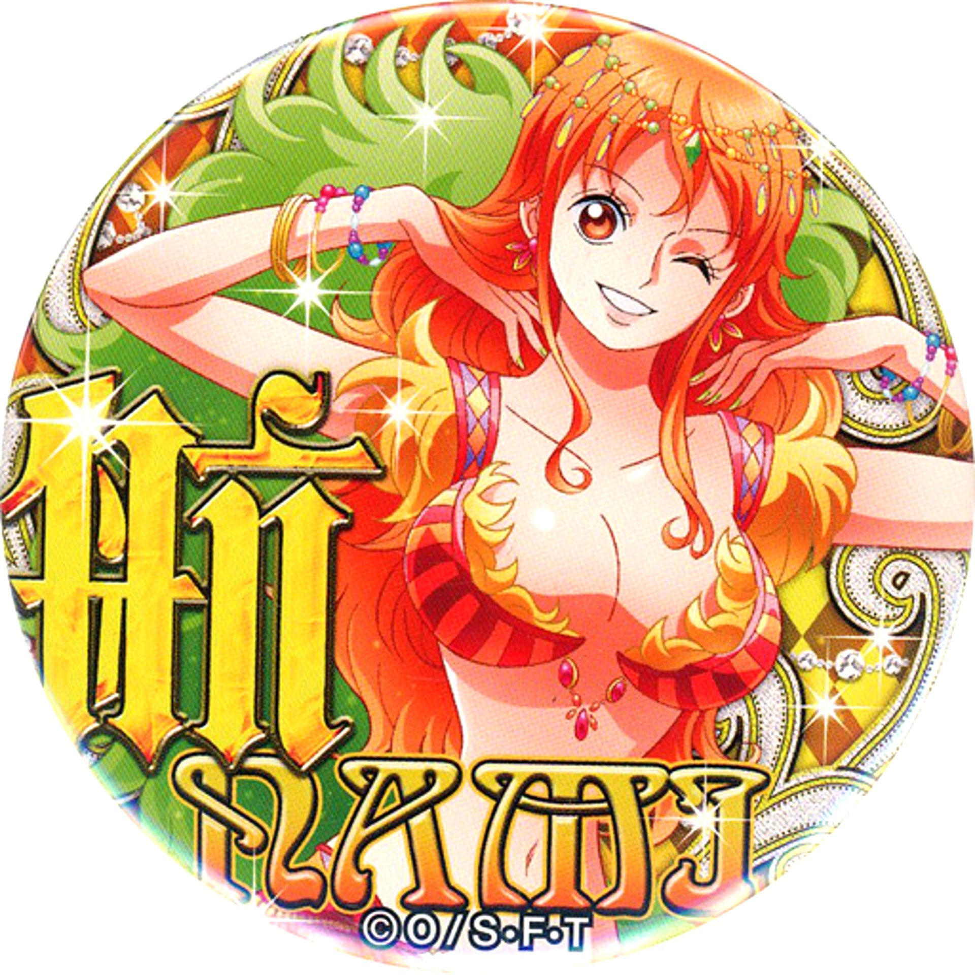 Nami One Piece Yakara Button Vol.8 MATSURI [USED]