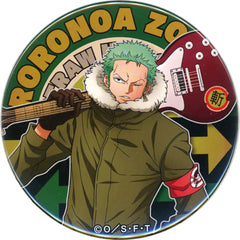 One Piece Roronoa Zoro Yakara Can Badge Part 15 Music Buttons [USED]