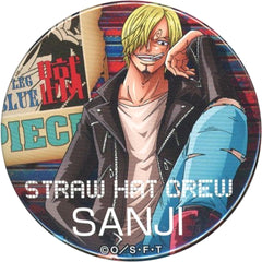 One Piece Sanji Yakara Can Badge Part 15 Music Buttons [USED]