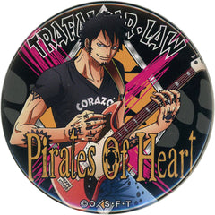 One Piece Trafalgar Law Yakara Can Badge Part 15 Music Buttons [USED]