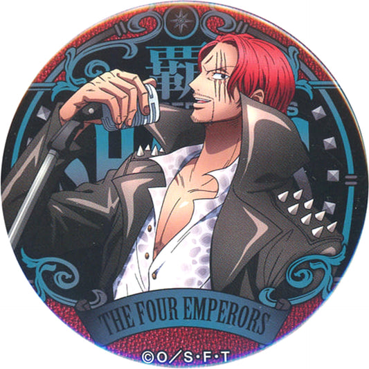 One Piece Shanks Yakara Can Badge Part 15 Music Buttons [USED]