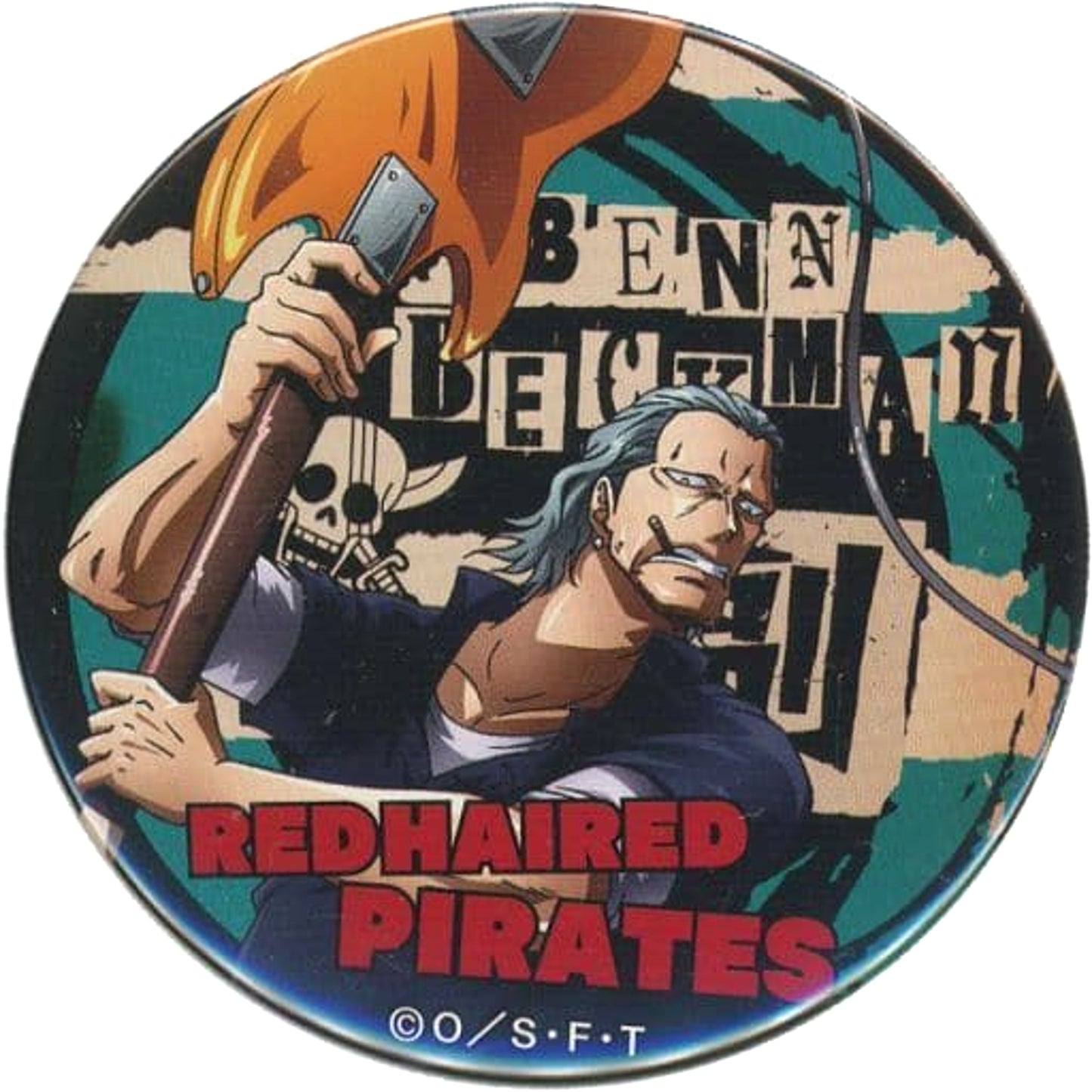 Ben Beckman One Piece Yakara Button Part 15 Music [USED]