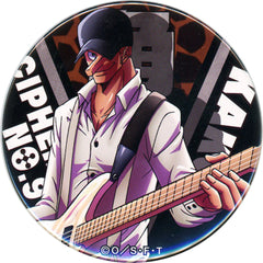 One Piece Kak Yakara Can Badge Part 15 Music Buttons [USED]
