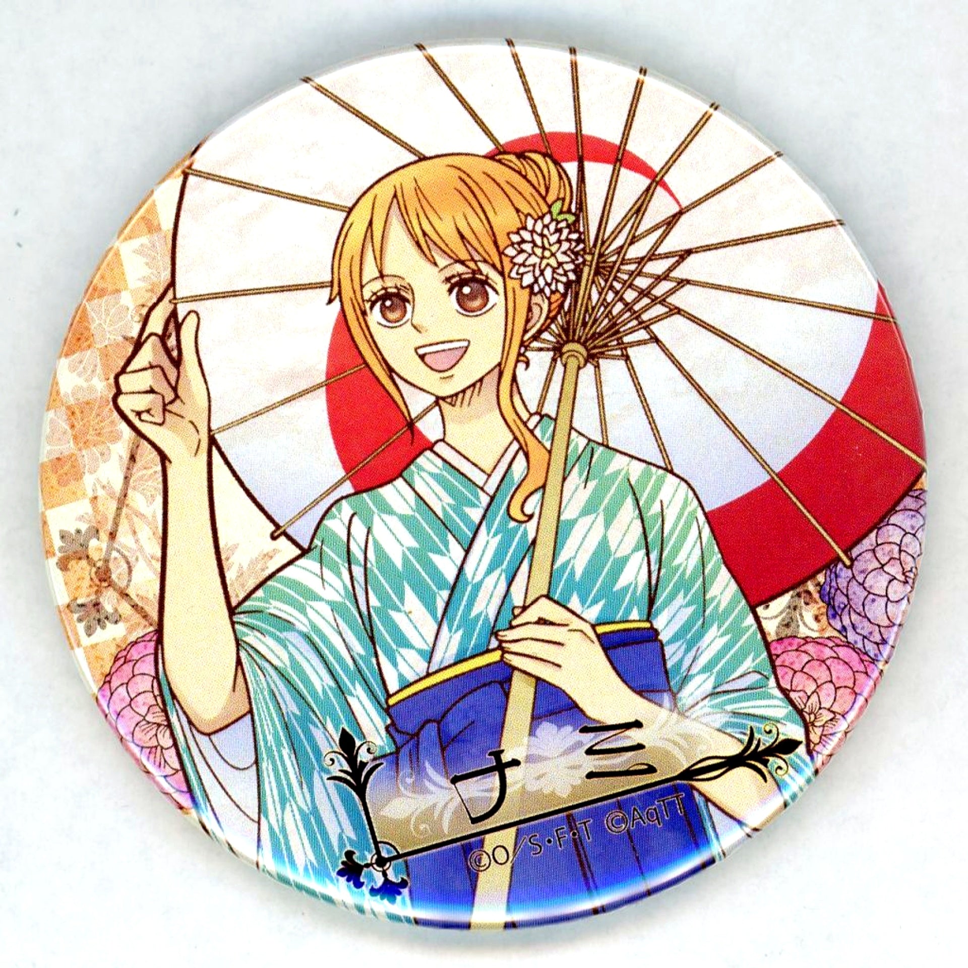 Nami 5th Anniversary Tokyo One Piece Tower Button Mugiwara Store Tongari Store Limited [USED]
