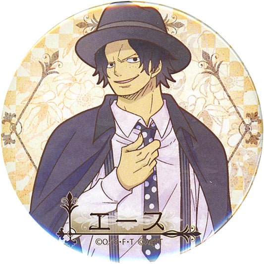 Portgas D. Ace One Piece Tokyo One Piece Tower 5th Anniv Button Mugiwara Store Tongari Store Ltd [USED]