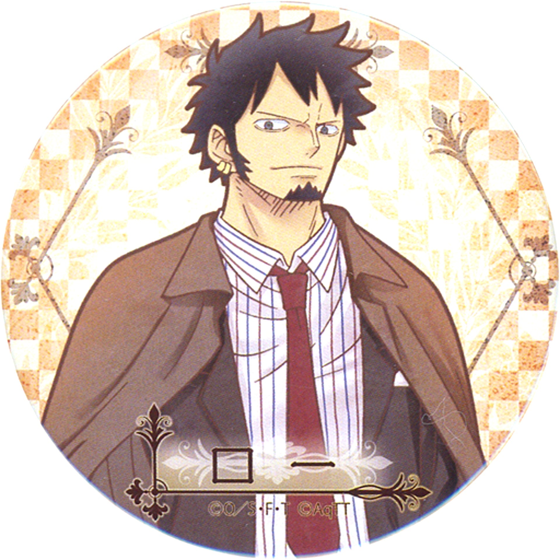 Trafalgar Law Tokyo One Piece Tower 5th Anniversary Button Mugiwara Store Tongari Store Ltd [USED]