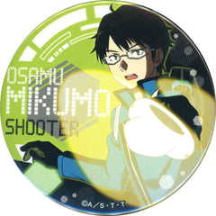 World Trigger Osamu Mikumo Dodeka Can Badge Flash animate Girls Festival 2015 Limited Buttons [USED]