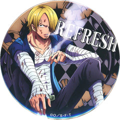 One Piece Sanji Bandage Yakara Can Badge SANJI Straw Store Limited Buttons [USED]