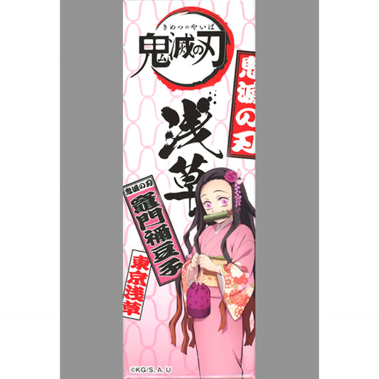 Nezuko Kamado Demon Slayer Kimetsu no Yaiba Rectangular Button B Asakusa Collab Event [USED]