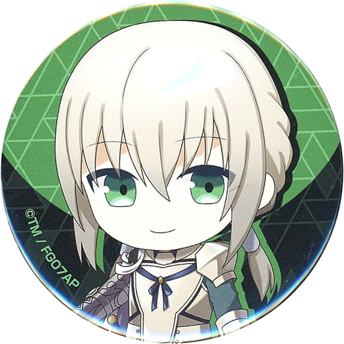 Fate/Grand Order: Final Singularity Grand Temple of Time: Solomon Bedivere Trading Chibi Illustration Can Badge Theater Limited Buttons [USED]