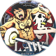 One Piece Trafalgar Law Yakara Can Badge Part 12 Power Buttons [USED]