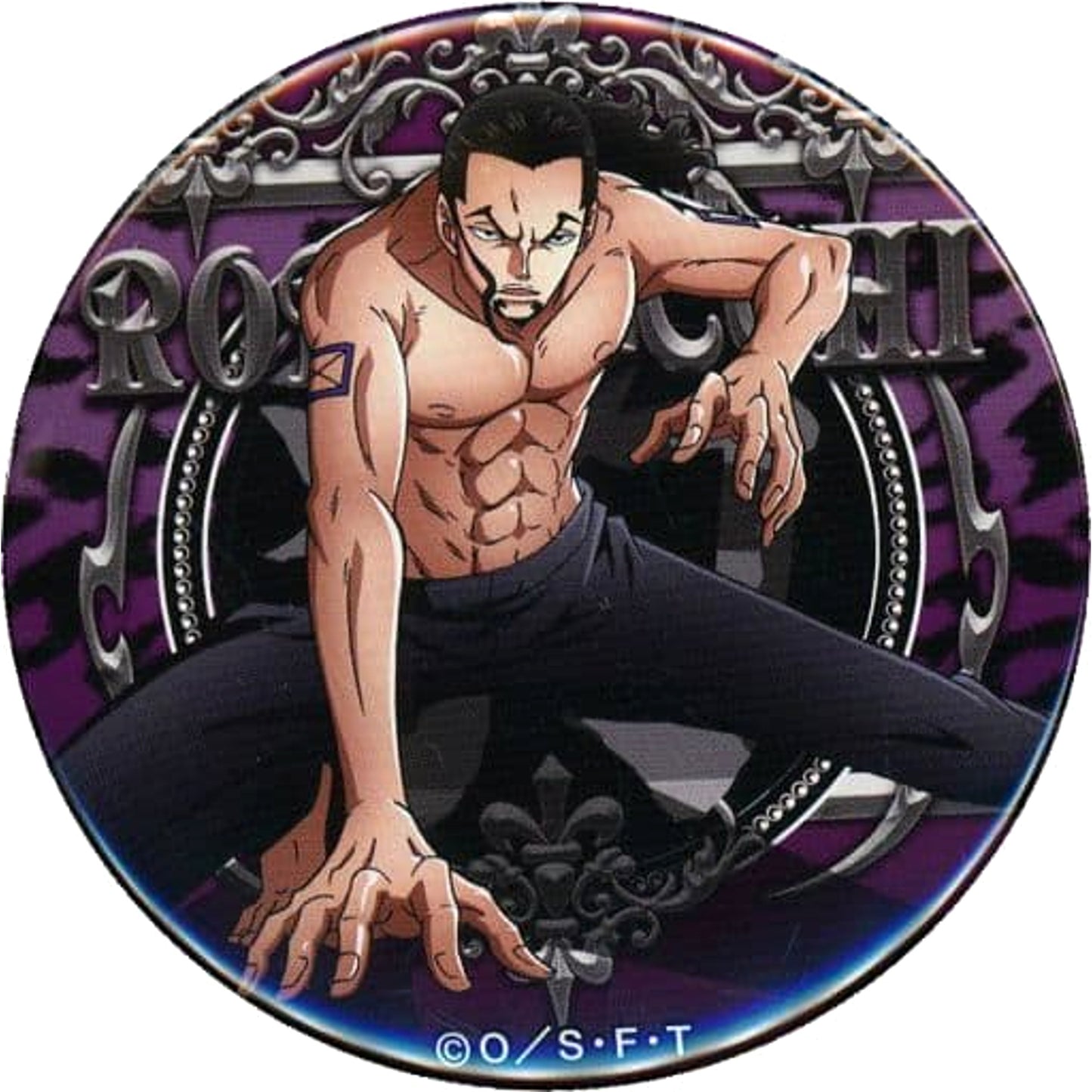 Rob Lucci One Piece Yakara Button 12th Power [USED]