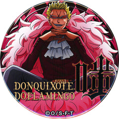 One Piece Donquixote Doflamingo Yakara Can Badge Part 10 Beast Buttons [USED]
