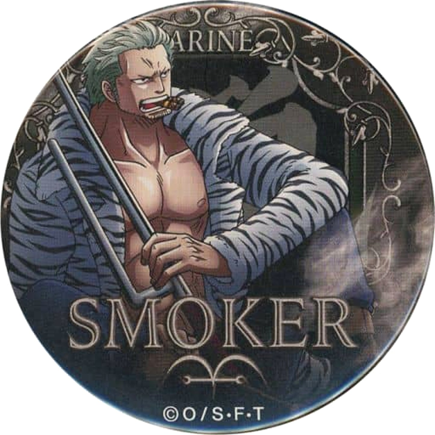 Smoker One Piece Yakara Button Part 10 Beast [USED]