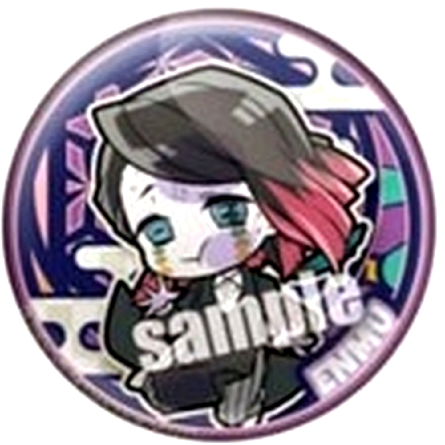 Enmu Pita! Deforme Demon Slayer: Kimetsu no Yaiba Mugen Train Arc Button [USED]