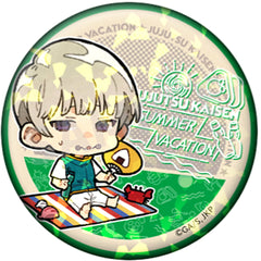 Jujutsu Kaisen Toge Inumaki Trading Hologram Can Badge Summer Vacation Ver. Buttons [USED]