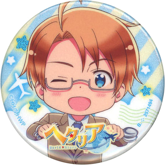 Hetalia World Stars America Capsule Can Badge Collection Buttons [USED]
