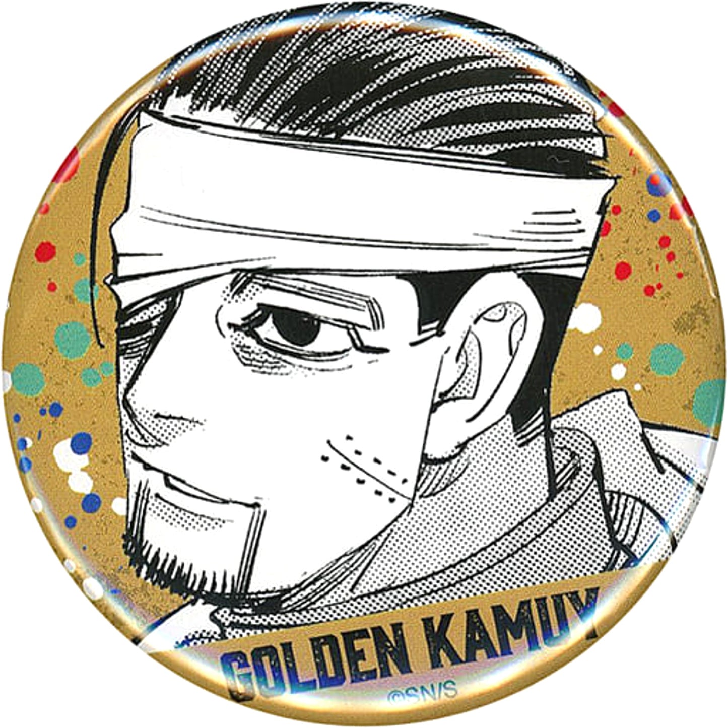 Hyakunosuke Ogata Golden Kamuy Button Chocolate [USED]