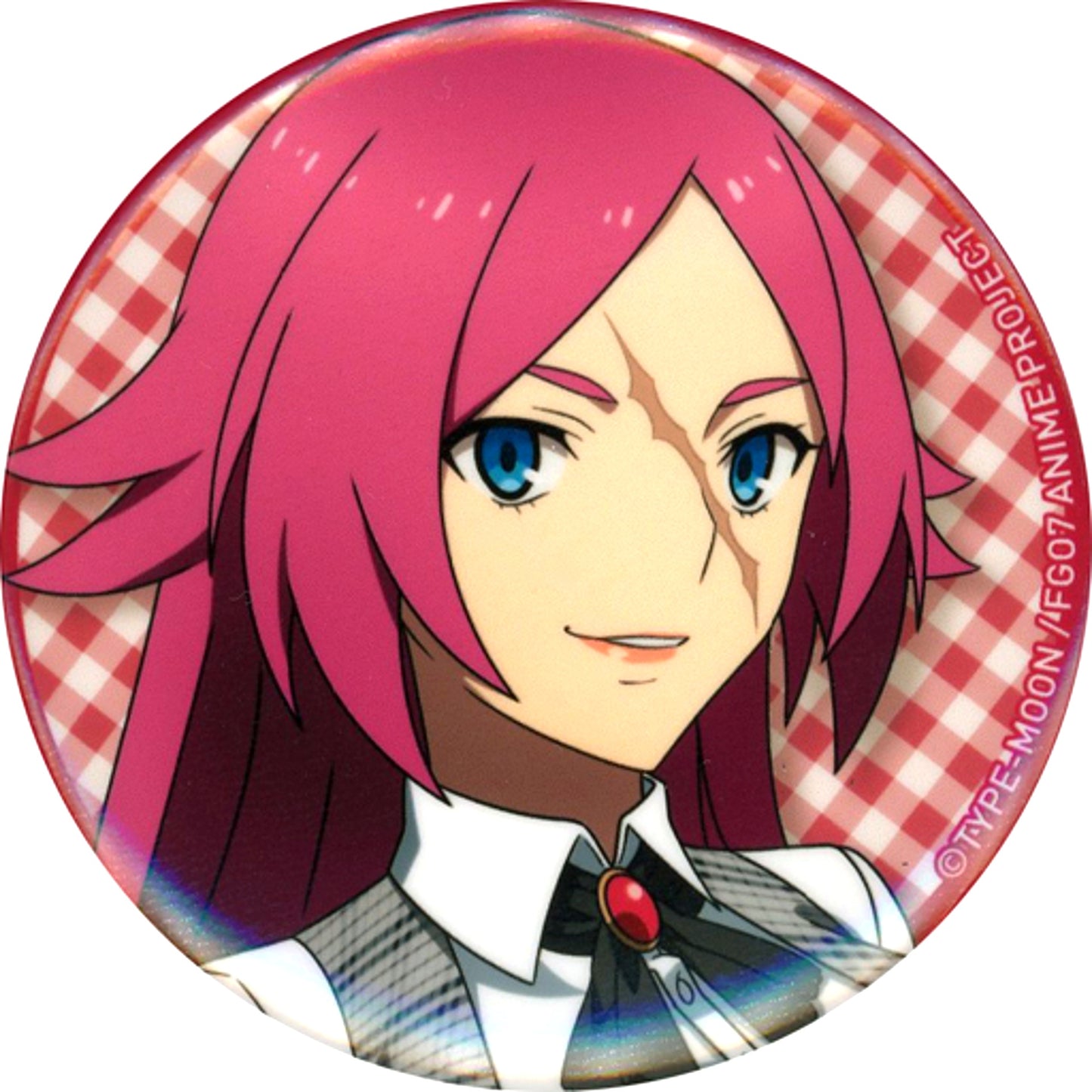 Francis Drake Face Fate/Grand Order Final Singularity Grand Time Temple Solomon Trading Button x SWEETS PARADISE [USED]